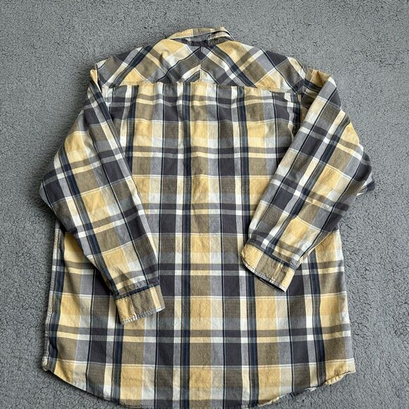 Red Head Flannel Shirt Mens Adult 2 XT Multicolor Plaid Button Up Long Sleeve - Picture 11 of 12